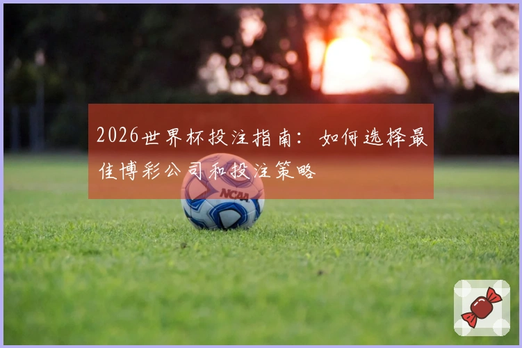 2026世界杯投注指南：如何选择最佳博彩公司和投注策略